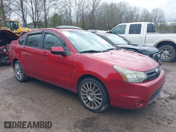2010 Ford Focus SES with VIN 1FAHP3GN9AW169259, listed as a IAAI auction lot 41926145 with 192,661 mi miles. Bid and sale history available at carsss.com. Image 1.