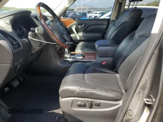 2018 Infiniti QX80 with VIN JN8AZ2NF0J9662455, listed as a Copart auction lot 51672675 with 145,131 mi miles and Salvage Title. Bid and sale history available at carsss.com. Image 7.