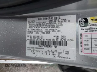 2012 Ford Fusion SEL with VIN 3FAHP0JG6CR191735, listed as a IAAI auction lot 42365977 with 128,023 mi miles and . Bid and sale history available at DreamBid. Image 9.