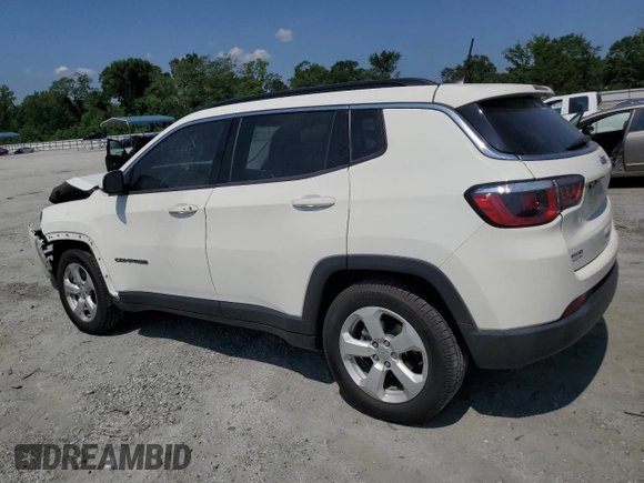 2020 Jeep Compass Latitude with VIN 3C4NJCBB5LT169540, listed as a Copart auction lot 62103255 with Not provided miles and Salvage title. Bid and sale history available at DreamBid. Image 2.