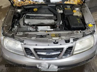 2005 Saab 9-5 Arc with VIN YS3ED49A153521062, listed as a Copart auction lot 83991964 with 107,668 mi miles and Salvage Title. Bid and sale history available at carsss.com. Image 11.