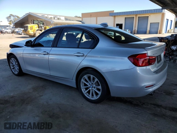 2018 BMW 3 Series 320i with VIN WBA8A9C59JAD26869, listed as a Copart auction lot 47503935 with 127,627 mi miles and Salvage Title. Bid and sale history available at carsss.com. Image 2.