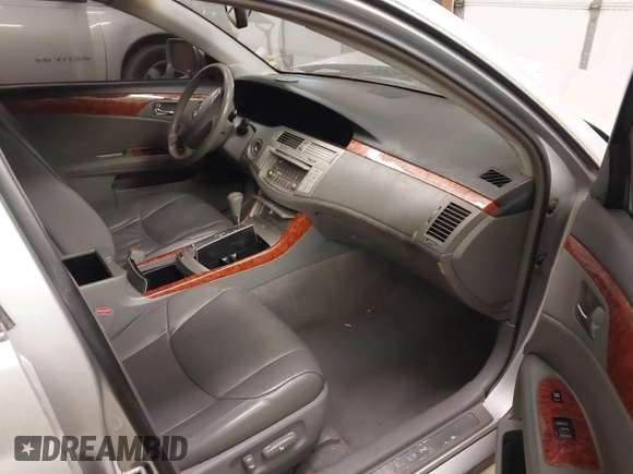 2007 Toyota Avalon XL with VIN 4T1BK36B37U179873, listed as a IAAI auction lot 41023730 with 162,735 mi miles and . Bid and sale history available at DreamBid. Image 5.