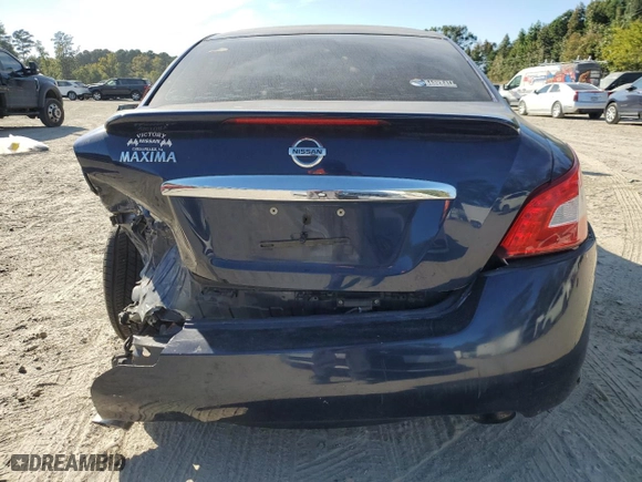2009 Nissan Maxima 3.5 SV with VIN 1N4AA51E69C820559, listed as a Copart auction lot 75943194 with 0 mi miles and Salvage Title. Bid and sale history available at carsss.com. Image 6.