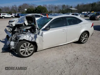 2016 Lexus IS 300/350 with VIN JTHCM1D22G5003657, listed as a Copart auction lot 46746135 with 127,331 mi miles and Salvage Title. Bid and sale history available at DreamBid. Image 1.