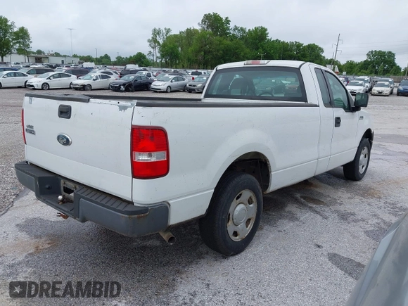 2007 Ford F-150 XL with VIN 1FTRF12297KD36707, listed as a IAAI auction lot 42443521 with 157,730 mi miles and . Bid and sale history available at DreamBid. Image 4.