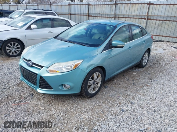 2012 Ford Focus SEL with VIN 1FAHP3H23CL311405, listed as a IAAI auction lot 41900982 with 163,526 mi miles and . Bid and sale history available at carsss.com. Image 2.