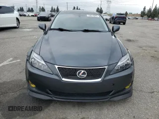 2008 Lexus IS 350 with VIN JTHBE262882013902, listed as a Copart auction lot 55874805 with 118,630 mi miles and Salvage title. Bid and sale history available at DreamBid. Image 5.