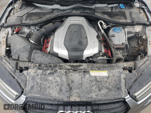 2016 Audi A7 Premium Plus with VIN WAUWGAFC2GN104433, listed as a Copart auction lot 55630065 with 166,291 mi miles and Salvage title. Bid and sale history available at DreamBid. Image 11.