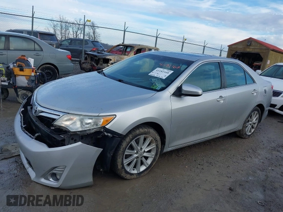 2012 Toyota Camry SE with VIN 4T1BK1FK3CU011228, listed as a IAAI auction lot 41182168 with 120,678 mi miles. Bid and sale history available at carsss.com. Image 2.