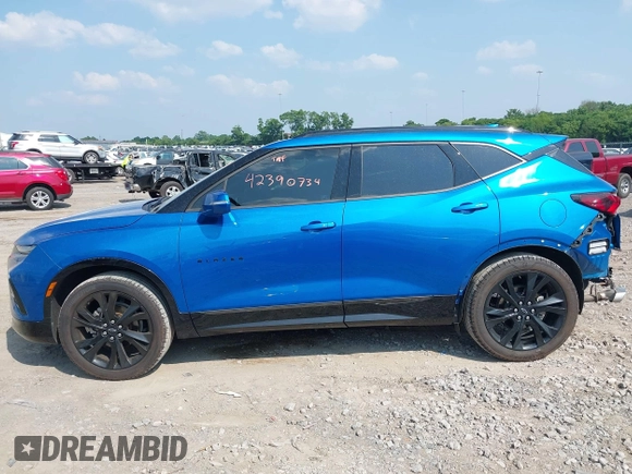 2020 Chevrolet Blazer RS с VIN 3GNKBERS6LS574787, выставлен на аукционе IAAI как лот 42390734 с пробегом 39 647 миль миль и . История ставок и продаж доступна на DreamBid. Изображение 15.