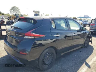 2018 Nissan LEAF S with VIN 1N4AZ1CP7JC304506, listed as a Copart auction lot 49539735 with 101,065 mi miles and Salvage Title. Bid and sale history available at DreamBid. Image 3.
