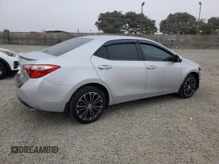 2014 Toyota Corolla L with VIN 5YFBURHE8EP072076, listed as a Copart auction lot 75488504 with 92,596 mi miles and Salvage title. Bid and sale history available at DreamBid. Image 3.