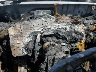 2014 Ford Expedition Limited z VIN 1FMJU2A50EEF01135, wystawiony jako Copart lot #58932625 z przebiegiem Nie podano mil oraz Szkoda całkowita • Salvage title. Historia ofert i sprzedaży dostępna na DreamBid. Obrazek 9.
