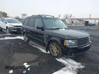 2011 Land Rover Range Rover HSE with VIN SALME1D42BA356929, listed as a IAAI auction lot 41550932 with 166,142 mi miles. Bid and sale history available at carsss.com. Image 1.
