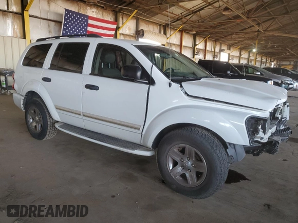 2004 Dodge Durango Limited with VIN 1D4HB58D94F241448, listed as a Copart auction lot 52537885 with 194,701 mi miles and Salvage Title. Bid and sale history available at DreamBid. Image 4.