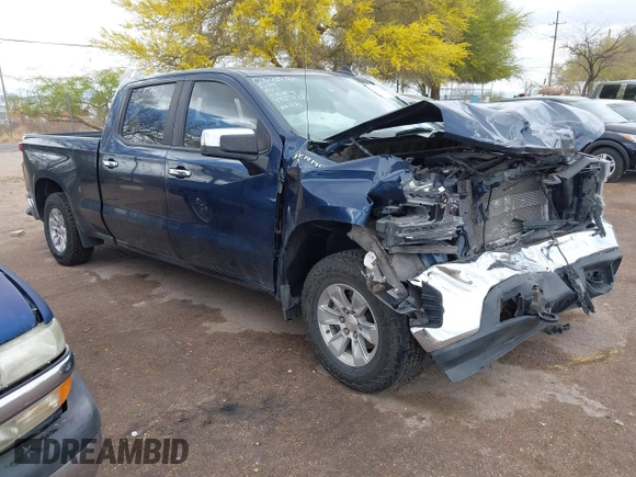2021 Chevrolet Silverado 1500 LT z VIN 1GCUYDET2MZ373160, wystawiony jako IAAI lot #41970348 z przebiegiem 55 079 mil mil oraz . Historia ofert i sprzedaży dostępna na DreamBid. Obrazek 1.