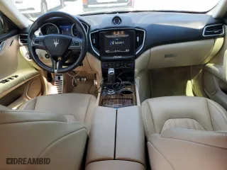 2019 Maserati Ghibli with VIN ZAM57XSA5K1328314, listed as a Copart auction lot 46507055 with 51,928 mi miles and Salvage Title. Bid and sale history available at carsss.com. Image 8.