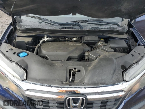 2017 Honda Ridgeline RTL with VIN 5FPYK3F57HB011597, listed as a Copart auction lot 49307885 with 140,157 mi miles and Salvage title. Bid and sale history available at DreamBid. Image 12.