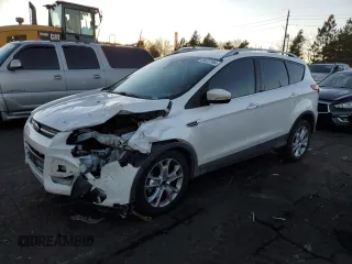 2016 Ford Escape Titanium with VIN 1FMCU9J97GUB28558, listed as a Copart auction lot 89022285 with 81,544 mi miles and Salvage Title. Bid and sale history available at DreamBid. Image 1.
