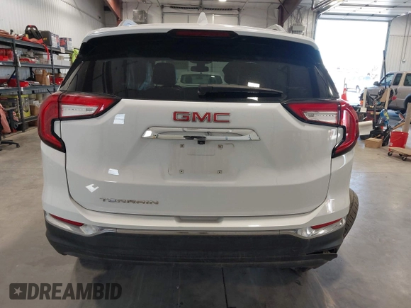 2024 GMC Terrain SLT with VIN 3GKALPEG5RL192448, listed as a IAAI auction lot 42356154 with 28,762 mi miles and . Bid and sale history available at DreamBid. Image 17.