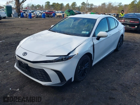 2025 Toyota Camry LE с VIN 4T1DBADK3SU518334, выставлен на аукционе IAAI как лот 41815874 с пробегом 4 257 миль миль и . История ставок и продаж доступна на DreamBid. Изображение 6.
