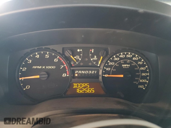 2008 Chevrolet Colorado LS with VIN 1GCCS149X88228462, listed as a Copart auction lot 43436525 with 162,565 mi miles and Salvage Title. Bid and sale history available at DreamBid. Image 9.