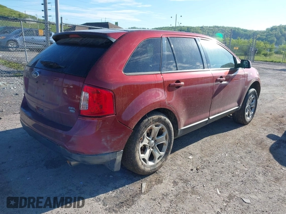 2014 Ford Edge SEL z VIN 2FMDK4JC7EBB61362, wystawiony jako IAAI lot #42159876 z przebiegiem 260 060 mil mil oraz . Historia ofert i sprzedaży dostępna na DreamBid. Obrazek 4.