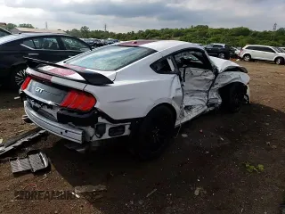 2019 Ford Mustang GT with VIN 1FA6P8CF4K5132002, listed as a Copart auction lot 58768795 with 9,615 mi miles and Salvage title. Bid and sale history available at DreamBid. Image 14.