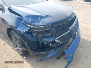 2022 Chevrolet Equinox RS with VIN 3GNAXMEV1NS185324, listed as a IAAI auction lot 42410636 with 44,347 mi miles and . Bid and sale history available at DreamBid. Image 6.
