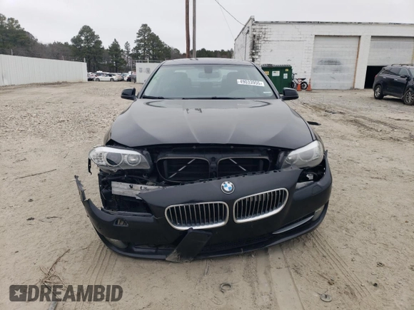 2013 BMW 5 Series 528i xDrive with VIN WBAXH5C50DD113325, listed as a Copart auction lot 49033955 with 119,446 mi miles and Salvage Title. Bid and sale history available at carsss.com. Image 5.