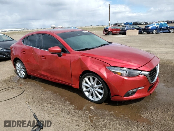 2017 Mazda 3 Grand Touring z VIN JM1BN1W31H1126875, wystawiony jako Copart lot #53517675 z przebiegiem 138 855 mil mil oraz Szkoda całkowita • Salvage title. Historia ofert i sprzedaży dostępna na DreamBid. Obrazek 4.
