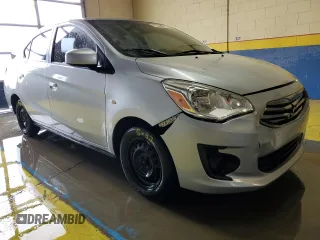 2019 Mitsubishi Mirage ES z VIN ML32F3FJ9KHF14920, wystawiony jako Copart lot #56494145 z przebiegiem 80 492 mil mil oraz Czysty tytuł • Clean title. Historia ofert i sprzedaży dostępna na DreamBid. Obrazek 4.
