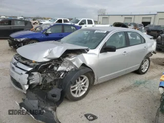 2012 Ford Fusion S with VIN 3FAHP0GA2CR120910, listed as a Copart auction lot 50206205 with 106,810 mi miles and Clean Title. Bid and sale history available at carsss.com. Image 1.