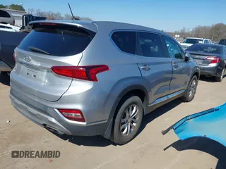 2020 Hyundai Santa Fe Essential with VIN 5NMS2CAD2LH285861, listed as a IAAI auction lot 41663398 with 37,756 mi miles. Bid and sale history available at carsss.com. Image 4.