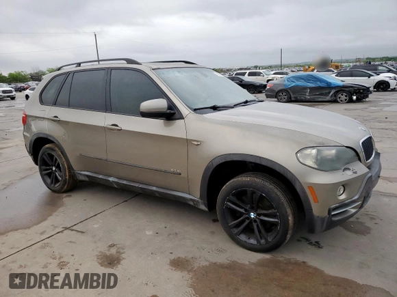 2008 BMW X5 3.0si with VIN 5UXFE43508L022020, listed as a Copart auction lot 51062355 with 139,350 mi miles and Clean Title. Bid and sale history available at carsss.com. Image 4.