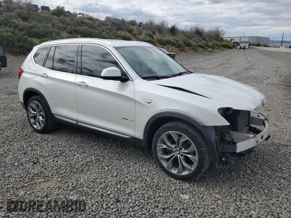 2015 BMW X3 xDrive28i z VIN 5UXWX9C58F0D53288, wystawiony jako Copart lot #55273745 z przebiegiem 61 443 mil mil oraz Szkoda całkowita • Salvage title. Historia ofert i sprzedaży dostępna na DreamBid. Obrazek 4.