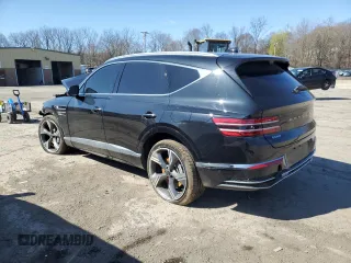 2025 Genesis GV80 Prestige with VIN KMUHEESC4SU231985, listed as a Copart auction lot 51812605 with Not Provided miles and Salvage Title. Bid and sale history available at DreamBid. Image 2.