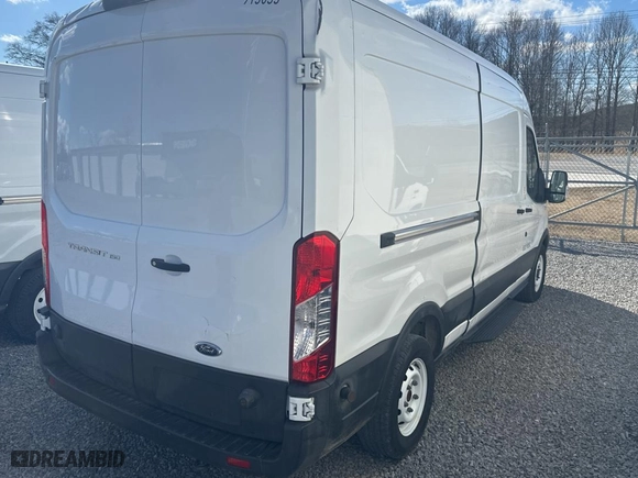 2019 Ford Transit Van with VIN 1FTYE2CM7KKB50581, listed as a Copart auction lot 42755645 with NaN miles and Clean Title. Bid and sale history available at carsss.com. Image 4.