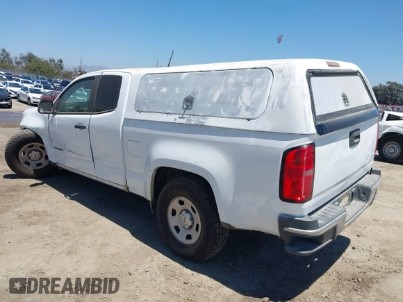 2018 Chevrolet Colorado 2WD Work Truck with VIN 1GCHSBEAXJ1287644, listed as a IAAI auction lot 42734585 with 110,496 mi miles and . Bid and sale history available at DreamBid. Image 3.