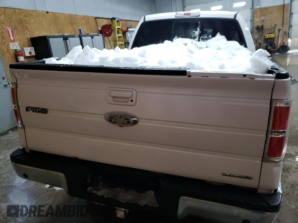 2012 Ford F-150 XL with VIN 1FTFW1EF4CFB76532, listed as a Copart auction lot 43405885 with 277,035 mi miles and Clean Title. Bid and sale history available at carsss.com. Image 6.