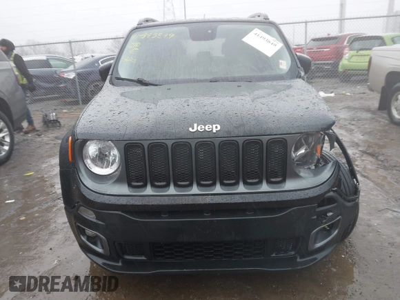 2015 Jeep Renegade Latitude with VIN ZACCJBBT0FPB47113, listed as a IAAI auction lot 41493849 with 116,197 mi miles and . Bid and sale history available at DreamBid. Image 12.