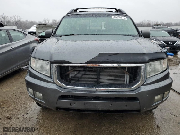 2012 Honda Ridgeline RTL with VIN 5FPYK1F50CB458141, listed as a Copart auction lot 44936375 with 112,020 mi miles and Salvage Title. Bid and sale history available at carsss.com. Image 5.
