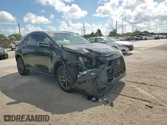2023 Lexus NX with VIN 2T2GGCEZ9PC020598, listed as a Copart auction lot 44828055 with 11,732 mi miles and Salvage Title. Bid and sale history available at carsss.com. Image 11.