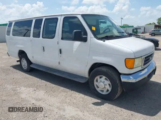 2003 Ford Econoline Passenger XL z VIN 1FBSS31L23HB10037, wystawiony jako IAAI lot #42728065 z przebiegiem 132 619 mil mil oraz . Historia ofert i sprzedaży dostępna na DreamBid. Obrazek 1.