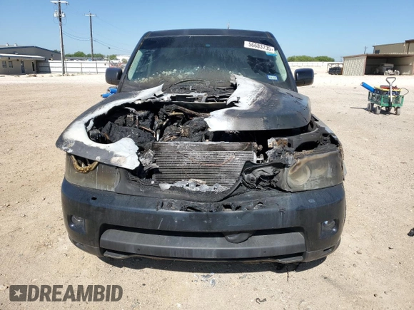 2011 Land Rover Range Rover Sport HSE with VIN SALSF2D48BA709913, listed as a Copart auction lot 56683735 with Not provided miles and Salvage title. Bid and sale history available at DreamBid. Image 5.
