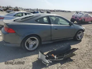 2005 Acura RSX Type-S with VIN JH4DC53035S017337, listed as a Copart auction lot 49304715 with 143,169 mi miles and Salvage Title. Bid and sale history available at carsss.com. Image 3.