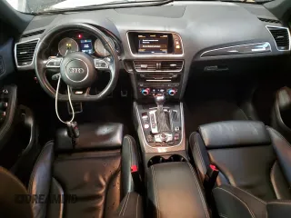 2016 Audi SQ5 3.0T Technik with VIN WA1LCAFPXGA021158, listed as a Copart auction lot 83837454 with 119,449 mi miles and Salvage Title. Bid and sale history available at carsss.com. Image 8.