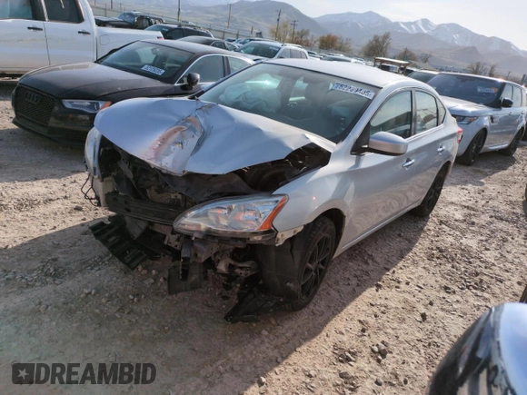 2015 Nissan Sentra SR with VIN 3N1AB7AP2FL657092, listed as a Copart auction lot 52239405 with Not Provided miles and Salvage Title. Bid and sale history available at DreamBid. Image 1.