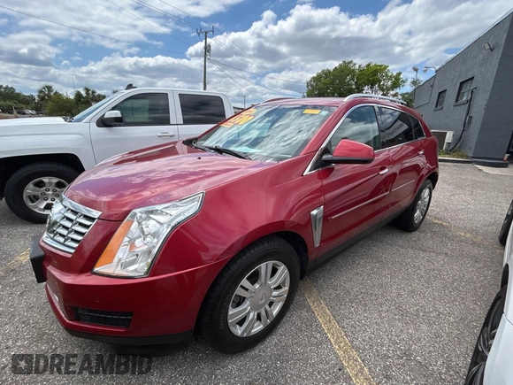 2015 Cadillac SRX Luxury Collection z VIN 3GYFNBE37FS569840, wystawiony jako Copart lot #52823025 z przebiegiem 183 816 mil mil oraz Czysty tytuł • Clean title. Historia ofert i sprzedaży dostępna na DreamBid. Obrazek 2.